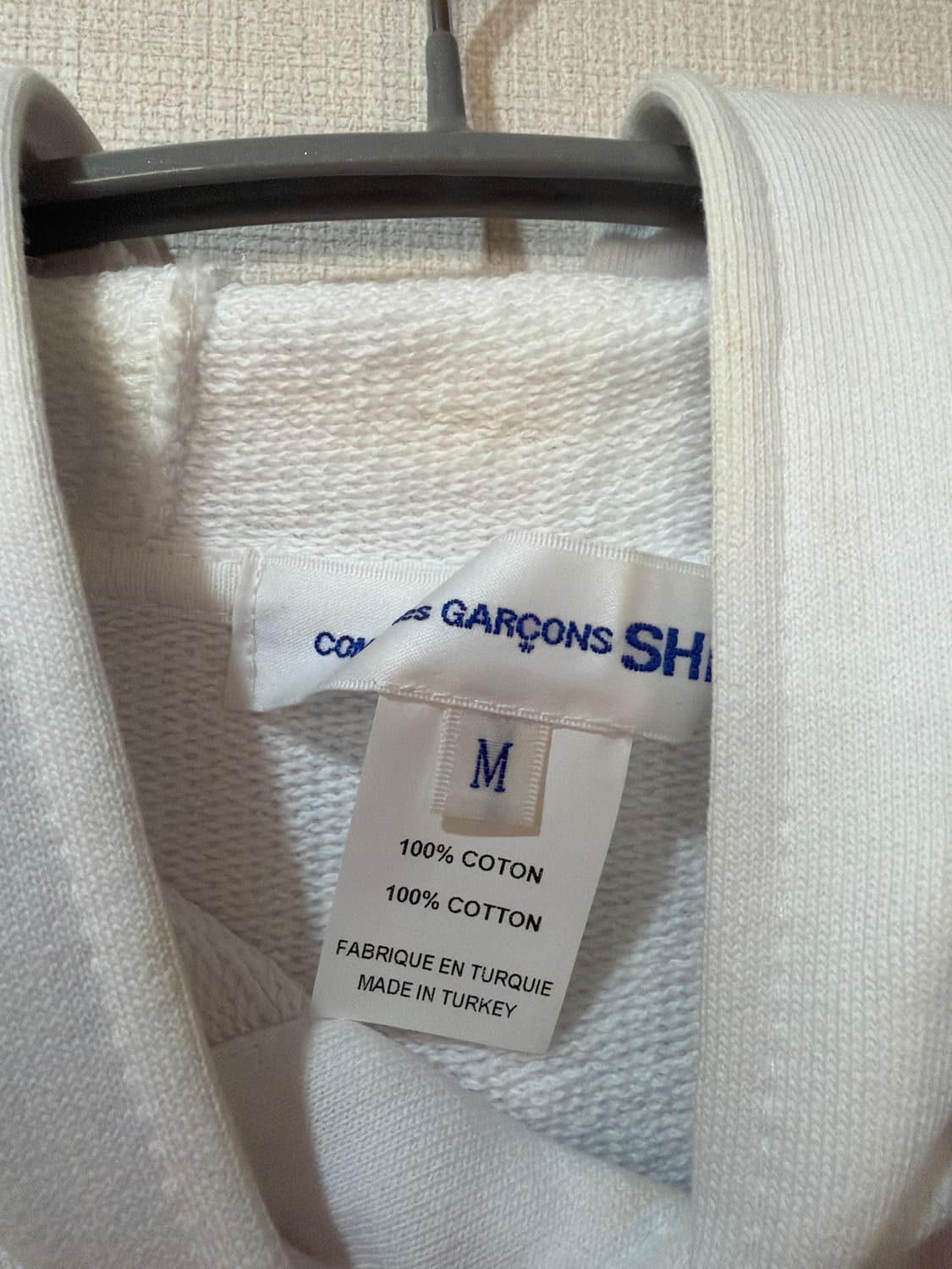 COMME des GARCONS SHIRT 스트로베리 프린팅 후드 상품이미지4