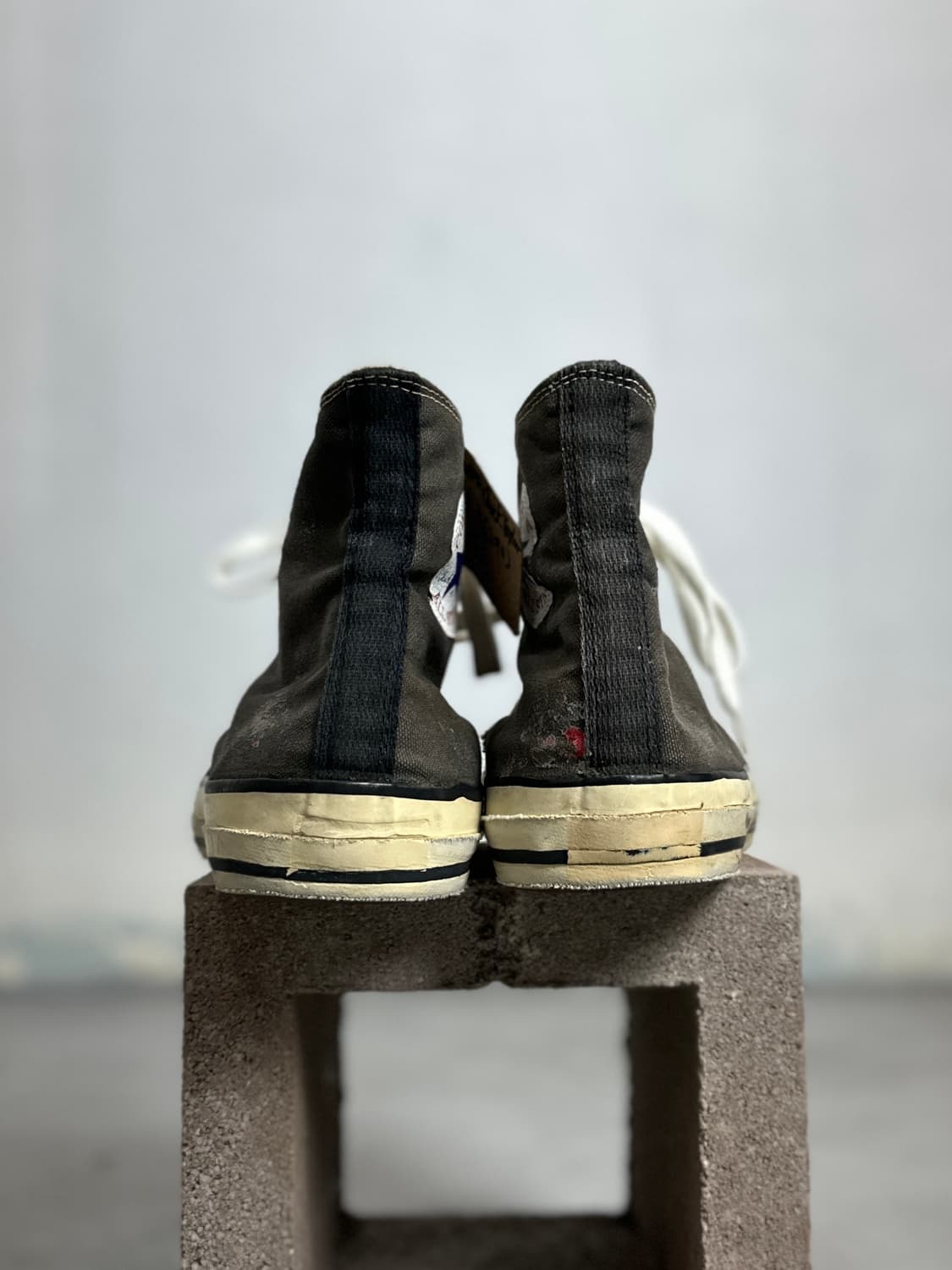 80’s OG USA 컨버스 척테일러 블랙 사이드 스티치 상품이미지6
