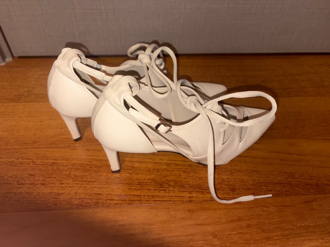 OJOS Multistrap Stiletto Heels Beige 245 상품이미지3