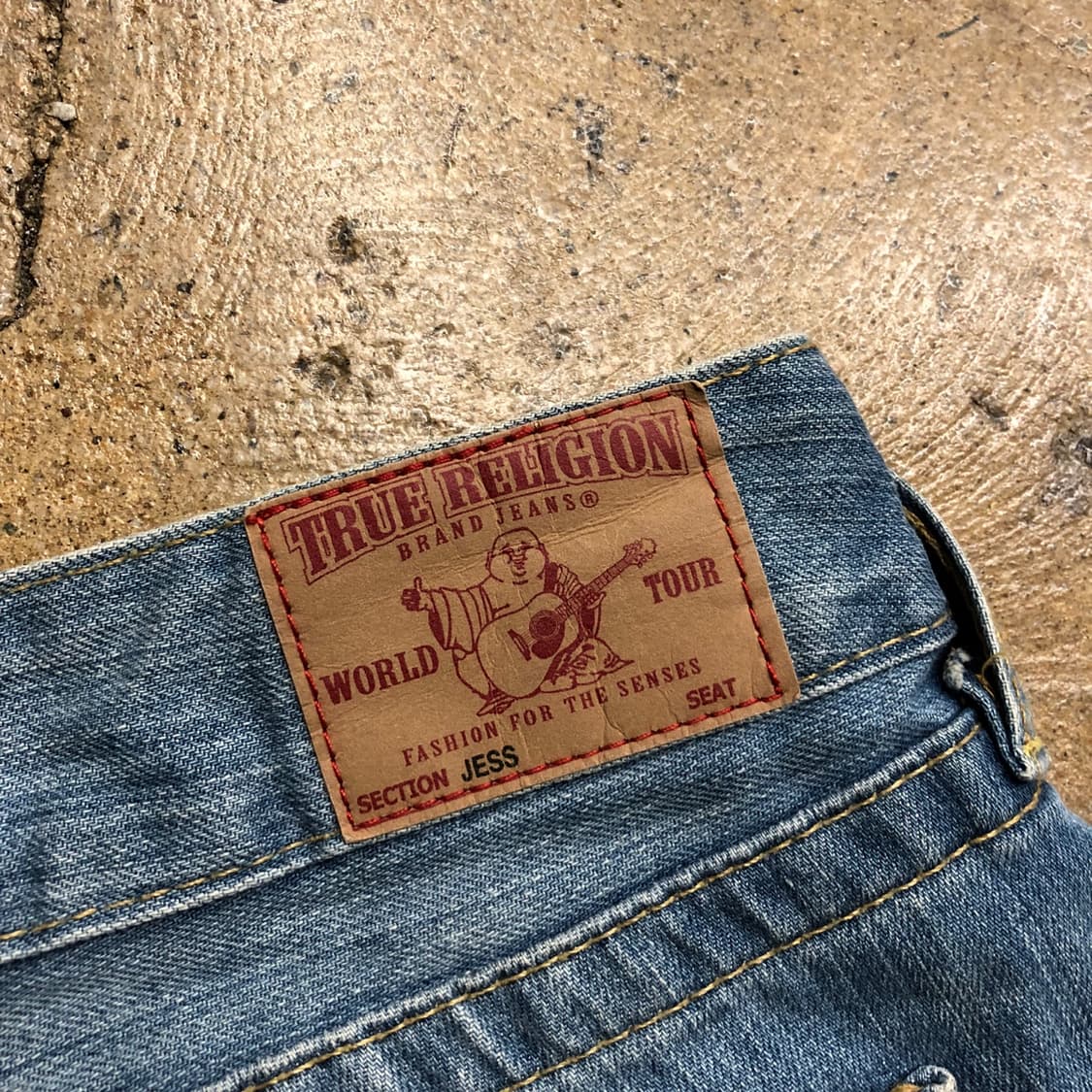 [정품/27] 트루릴리전 연청 데님 숏 팬츠 반바지 상품이미지4