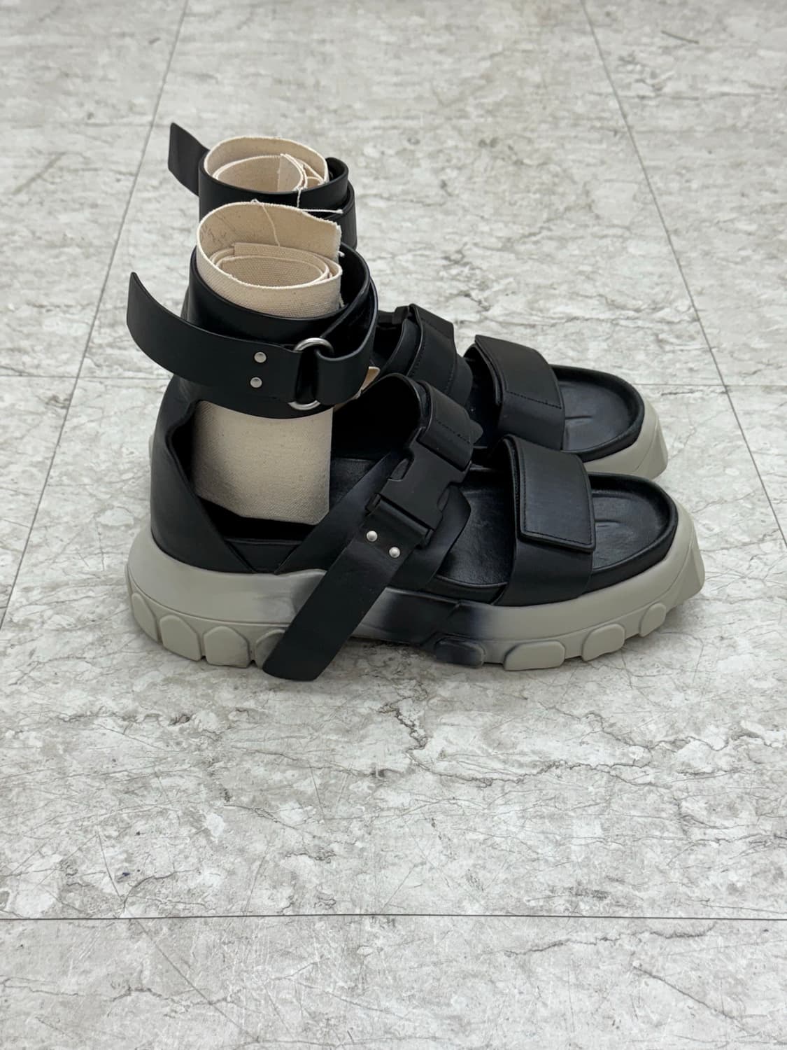 Rick owens / ankle strap tractor sandals 상품이미지6
