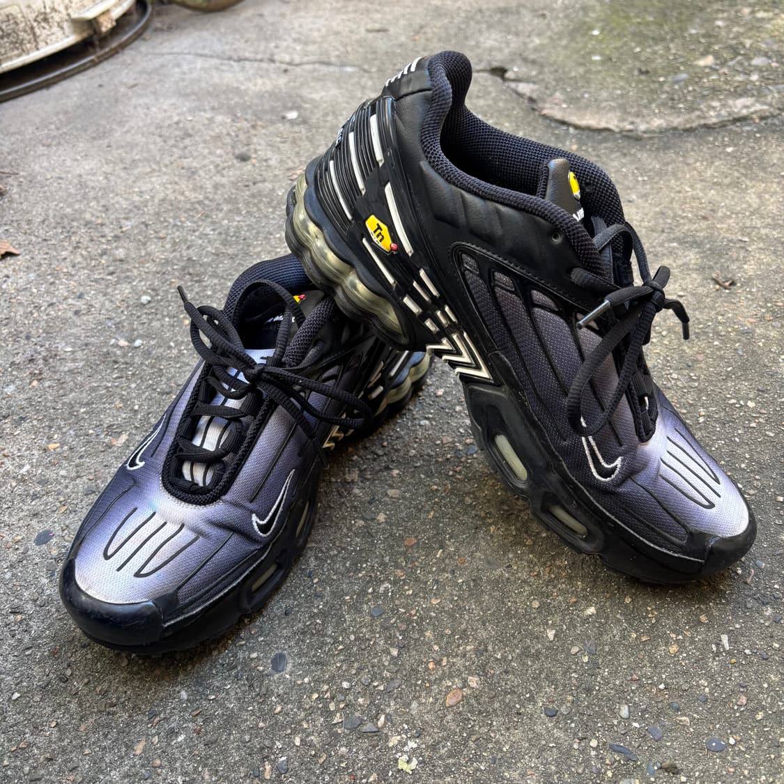 나이키 에어맥스 플러스 3 블랙화이트 275 상품이미지4