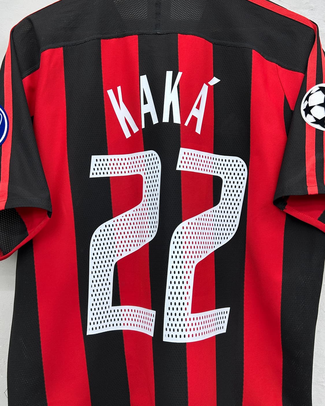 아디다스 03-04 AC밀란 홈 챔스킷 No.22 히카르두 카카 상품이미지2