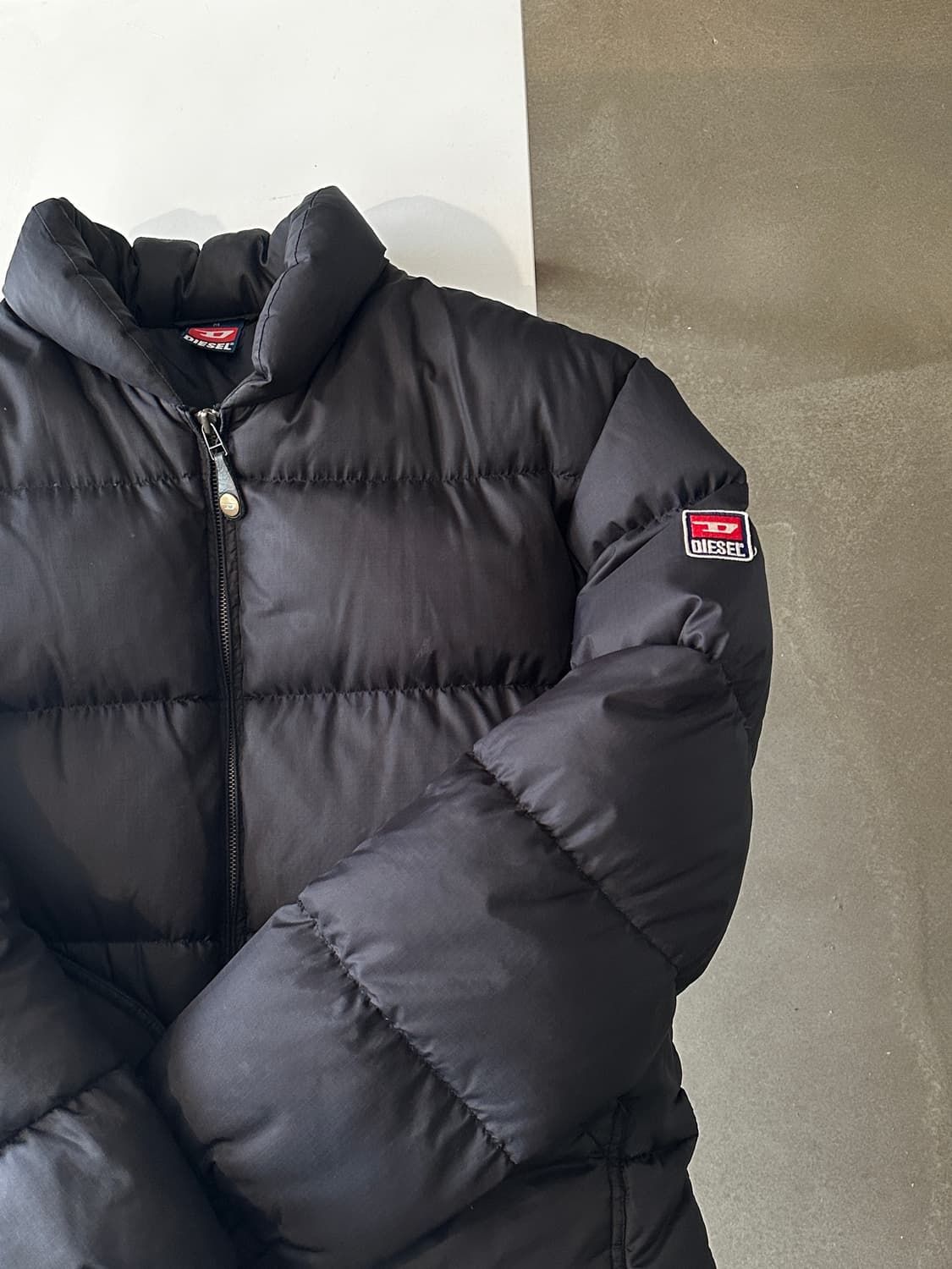 디젤 로고 푸퍼 패딩자켓 상품이미지2