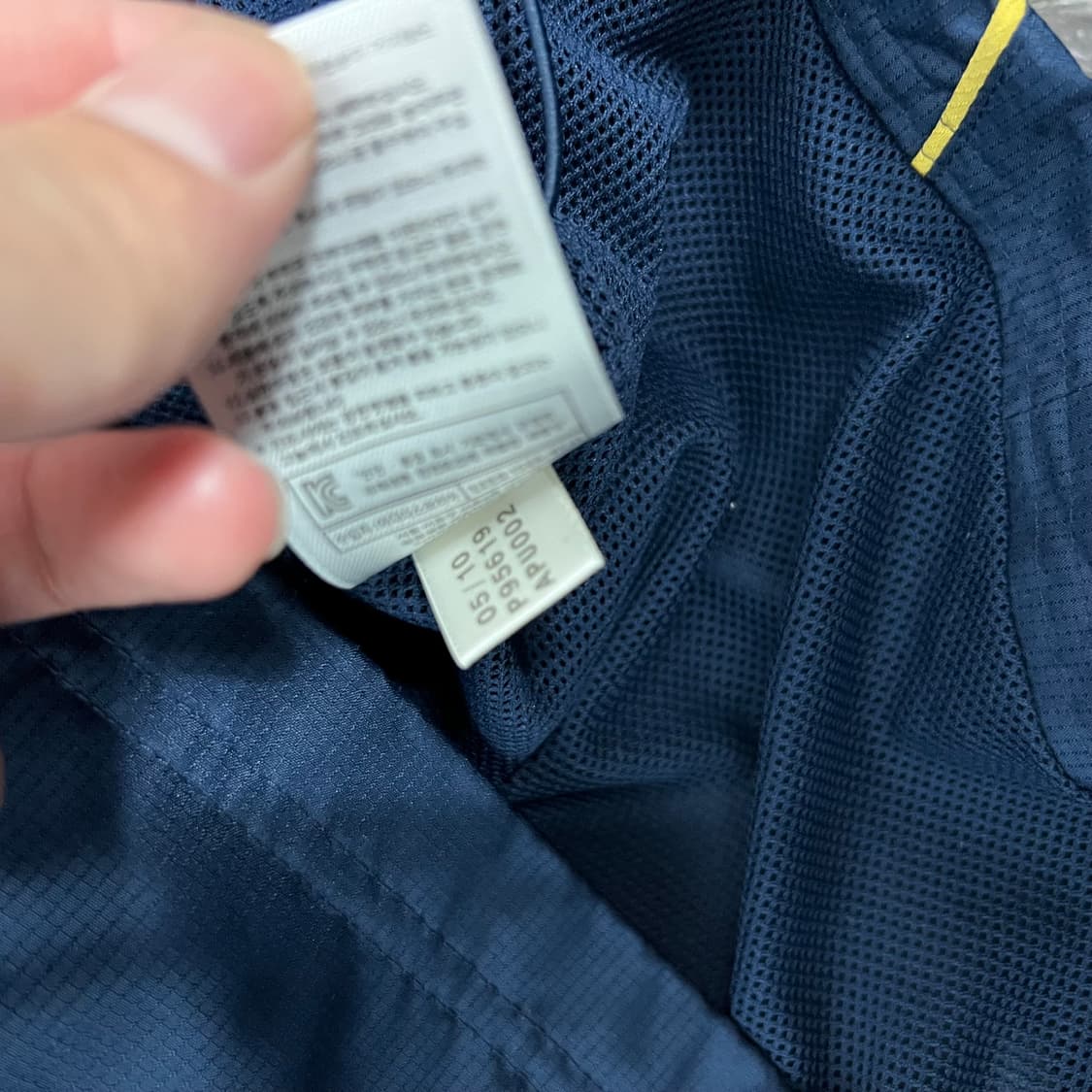 아디다스 삼선 10-11 삼성 첼시 FC 올웨더 바람막이 자켓 상품이미지8