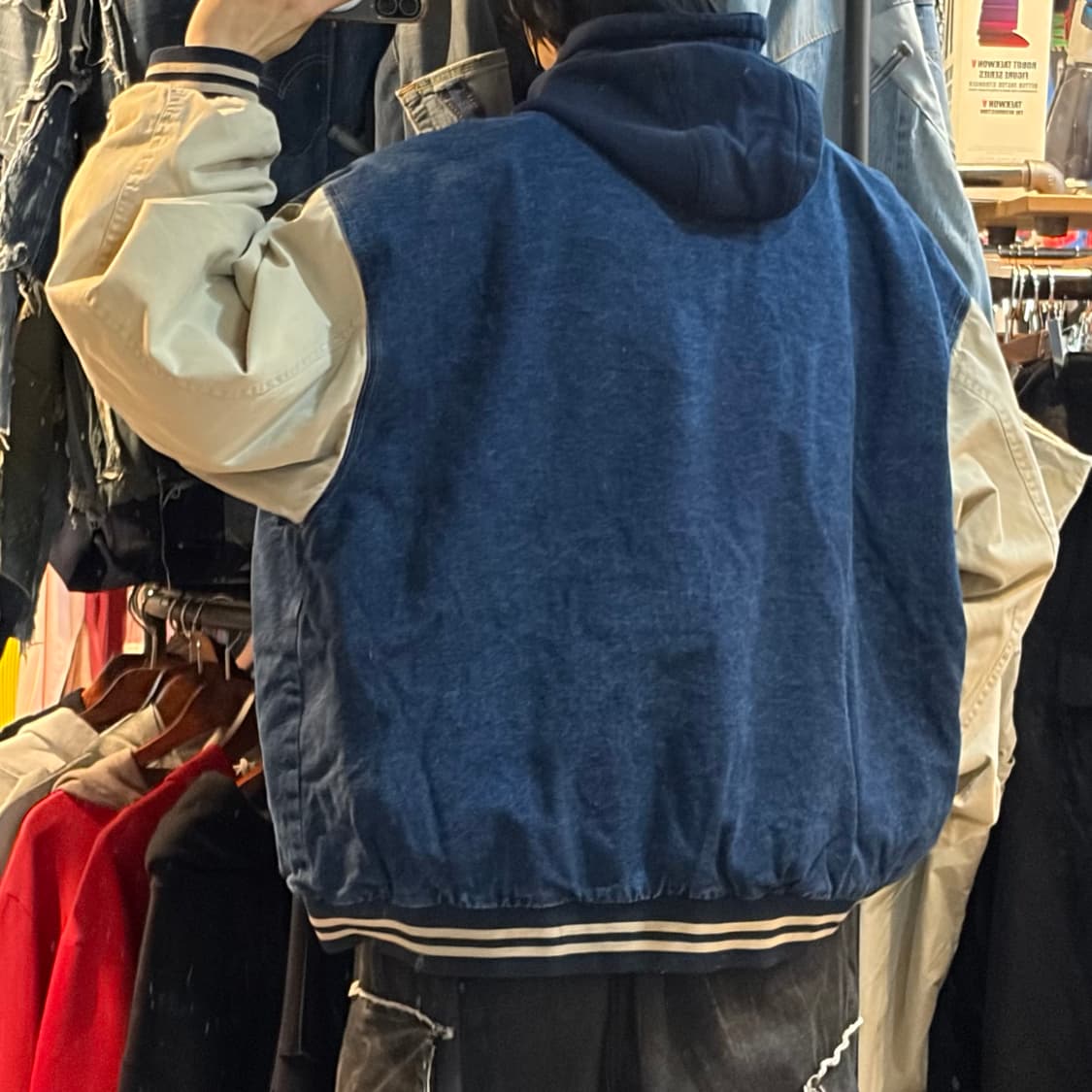 [NO.9] VTG 데님 바시티 자켓 상품이미지5