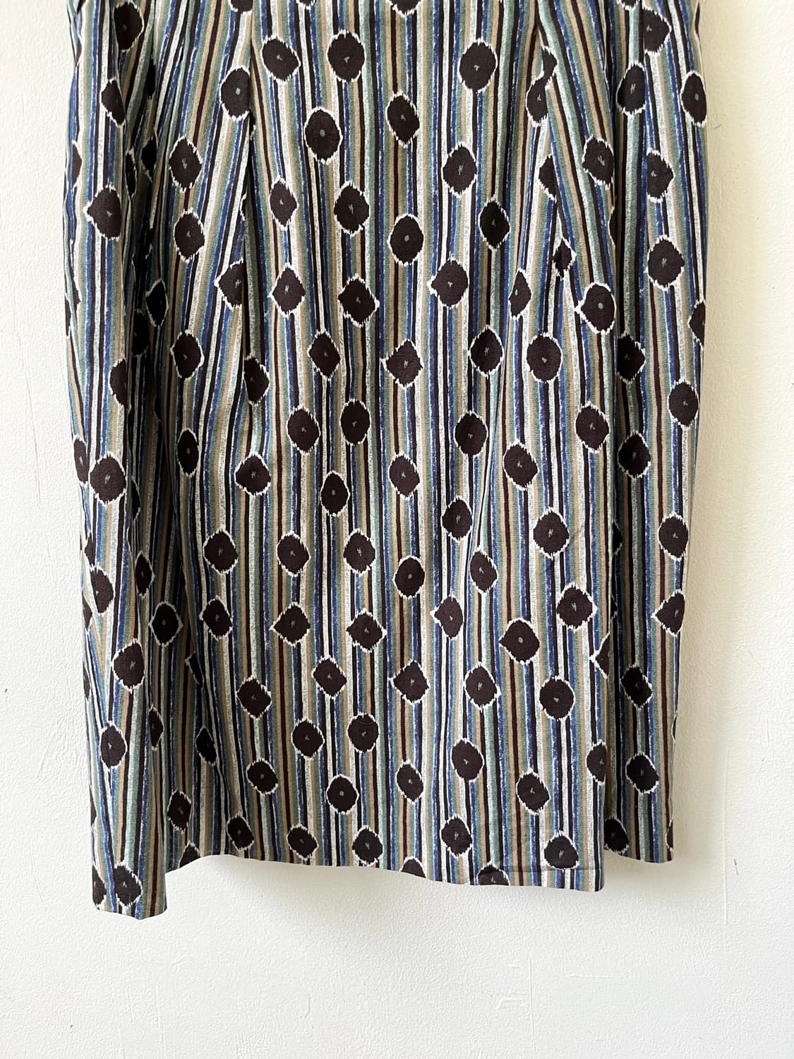 UNITED ARROWS 도트 스트라이프 스커트 상품이미지2