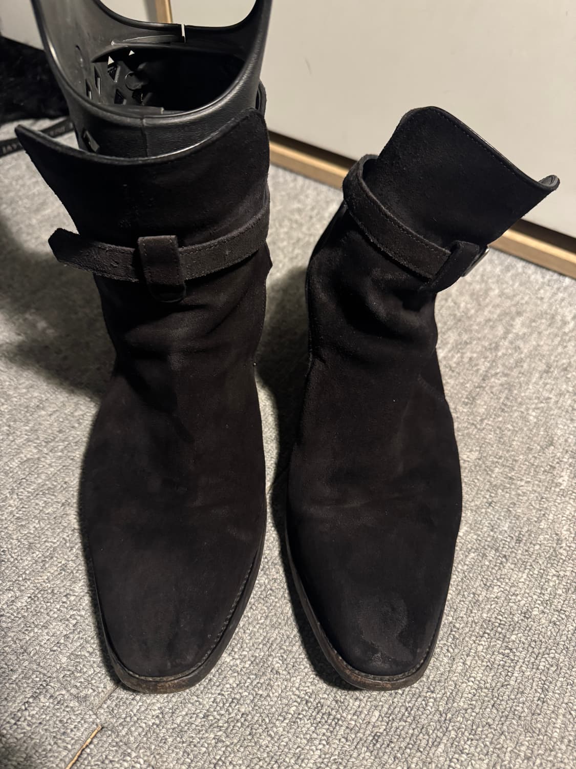 (41)생로랑 조드퍼 스웨이드 부츠 상품이미지1