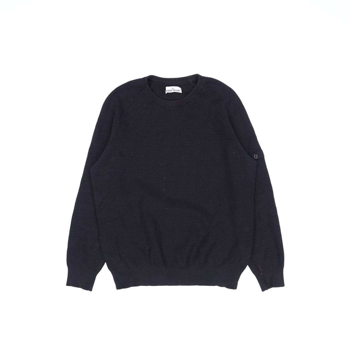 XL 스톤아일랜드 와플 슬리브 패치 니트 N7484 상품이미지1