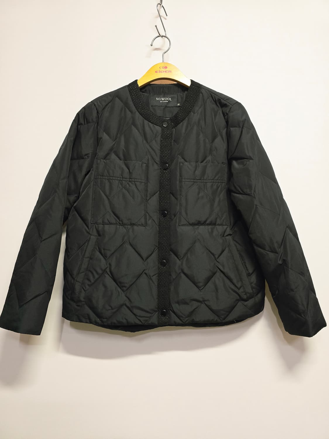 소울 SO.WOOL 다이아 구스퀼팅 자켓 상품이미지1