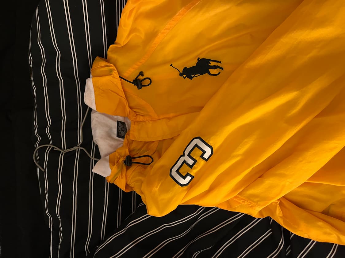 폴로 빅포니 옐로우 바람막이 m 상품이미지1