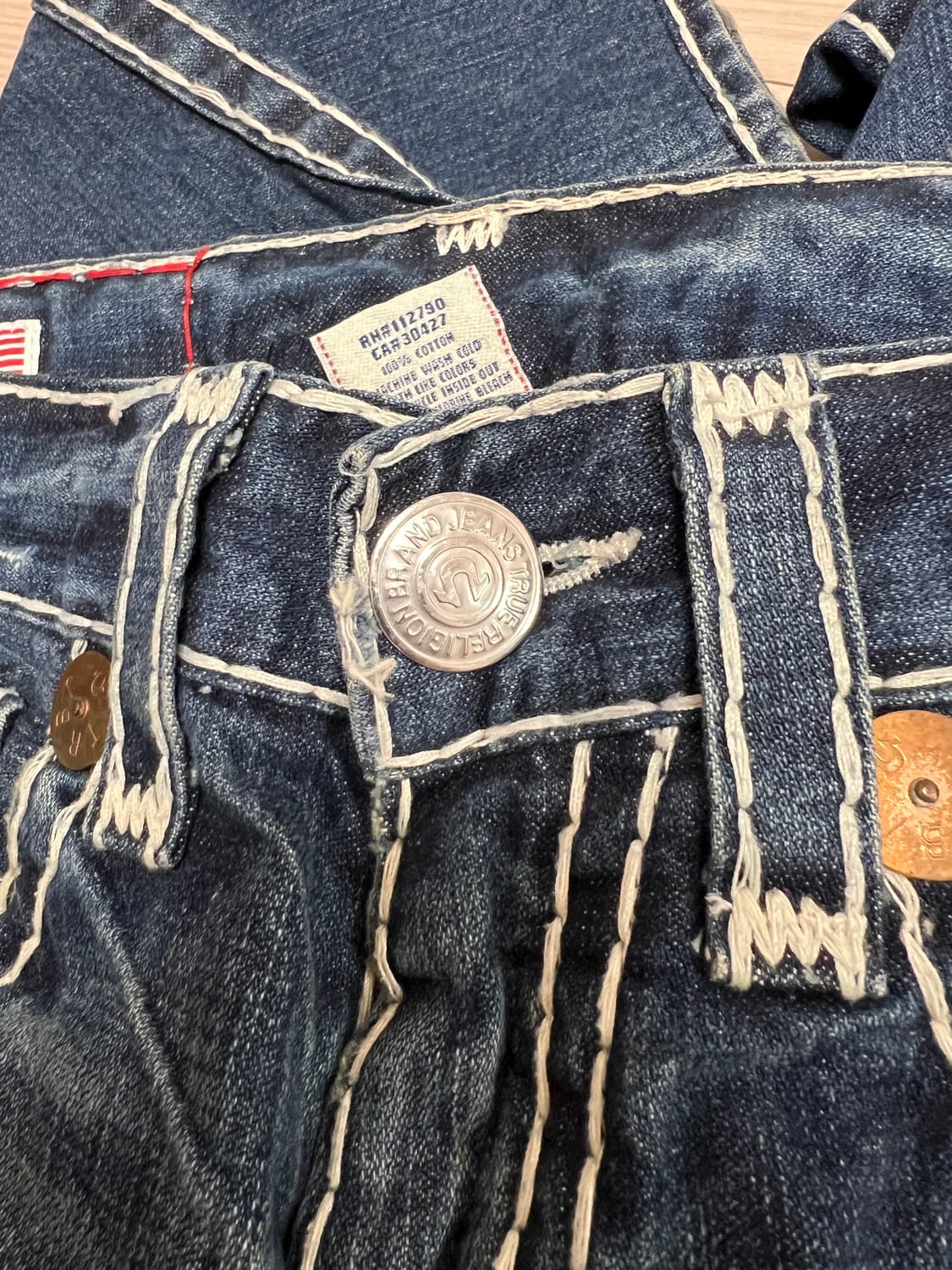 트루릴리전 JOEY SUPER T 부츠컷 데님 팬츠 / 30 상품이미지5