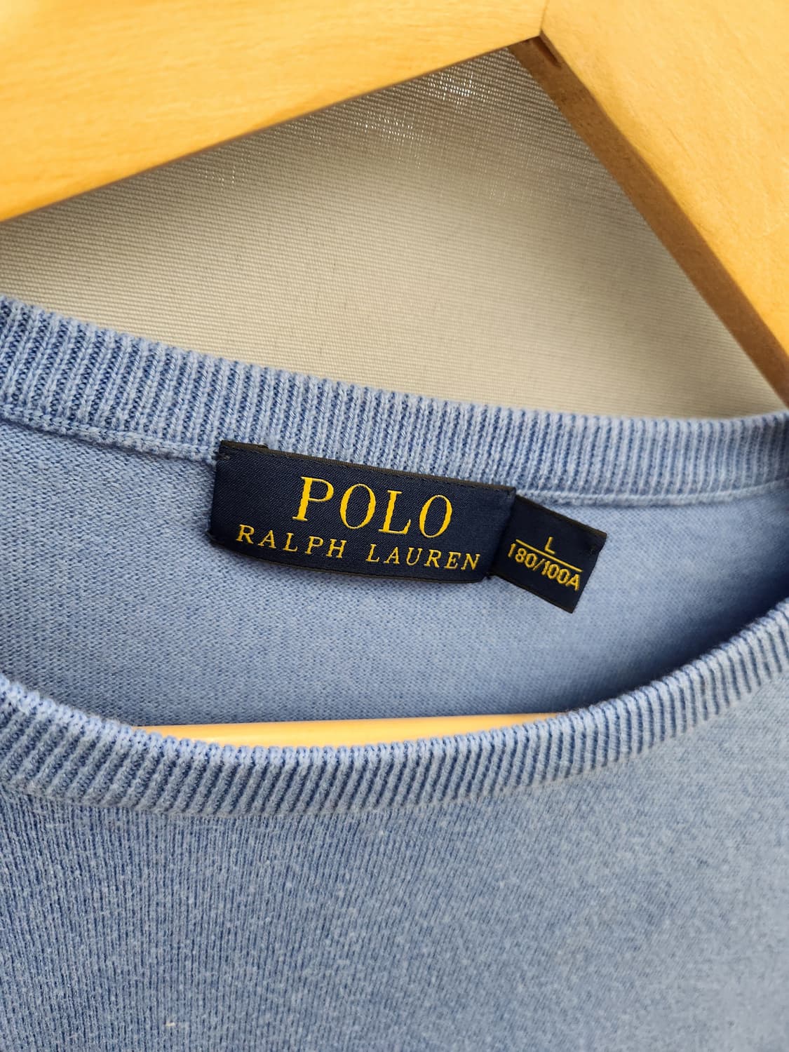 폴로 랄프로렌 캐시미어 혼방 클래식 니트 상품이미지4