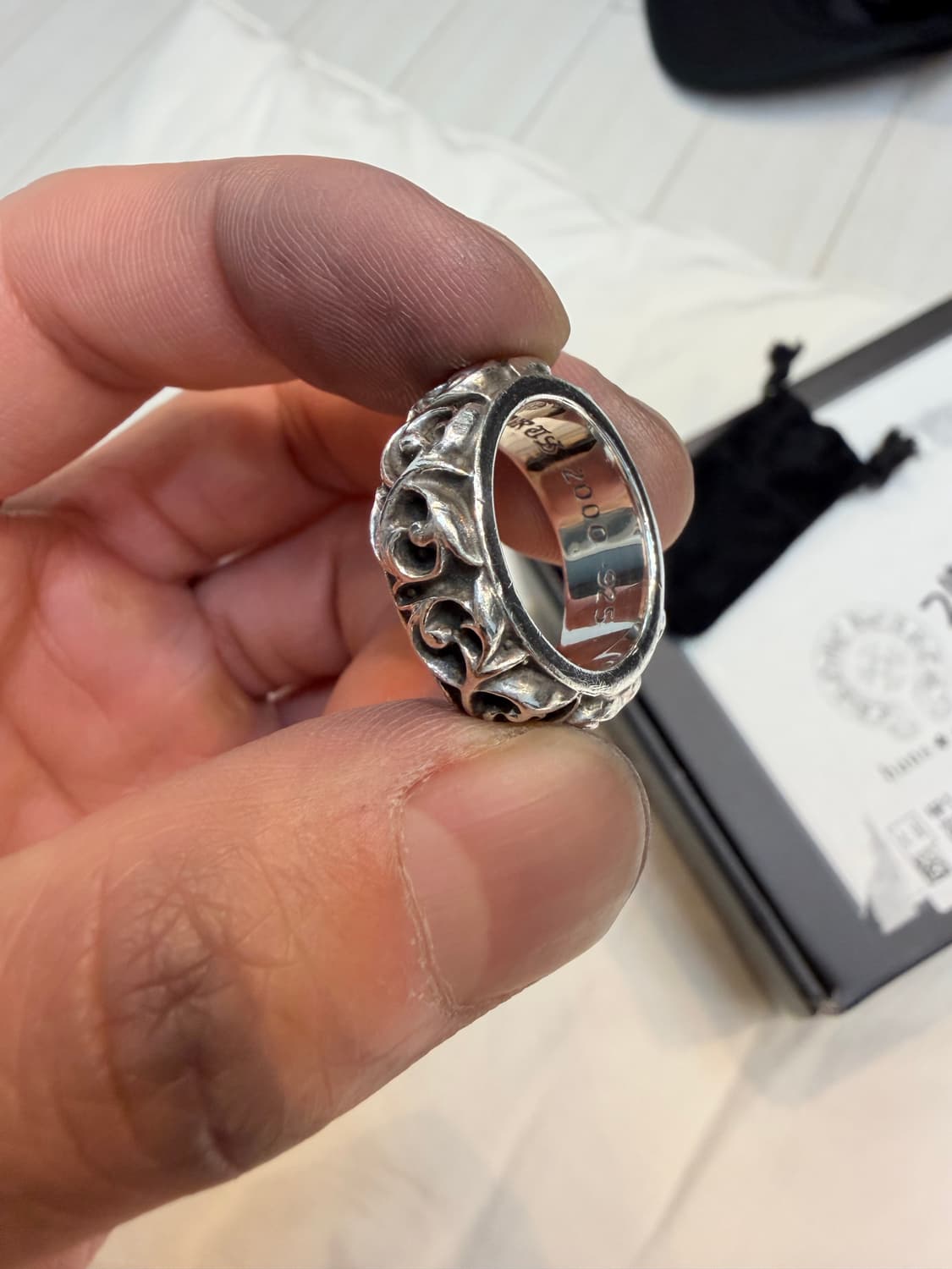 크롬하츠 이터니티 바인 밴드링 us7 상품이미지4