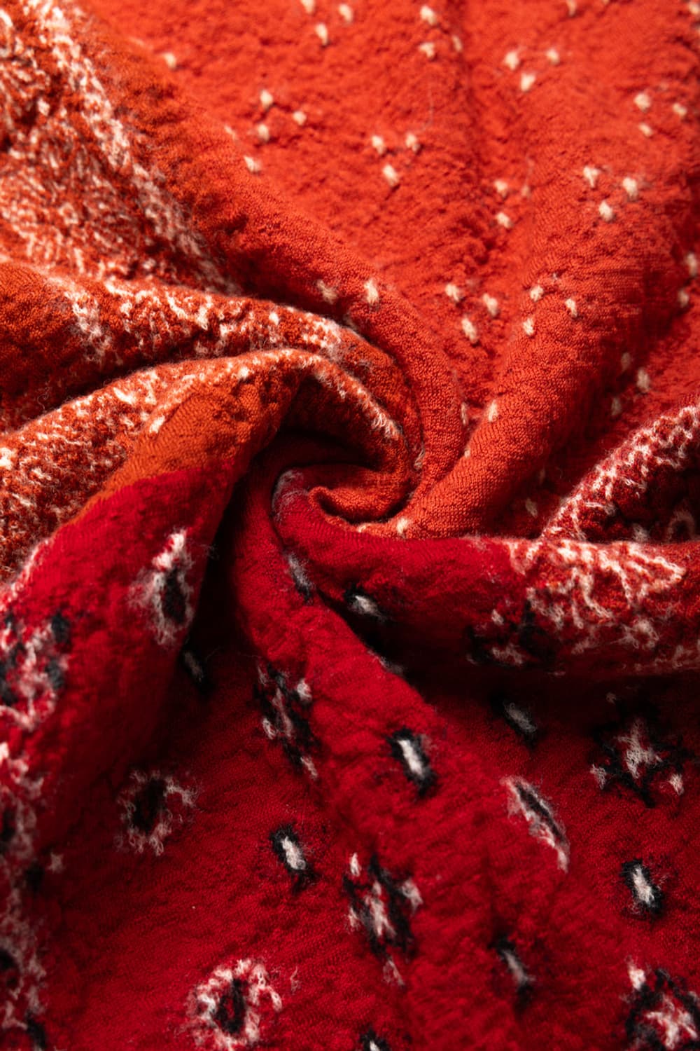 Kapital 패치워크 반다나 머플러 레드 상품이미지3