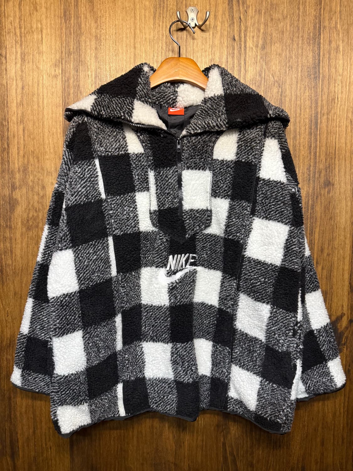Nike check pattern fleece 상품이미지2