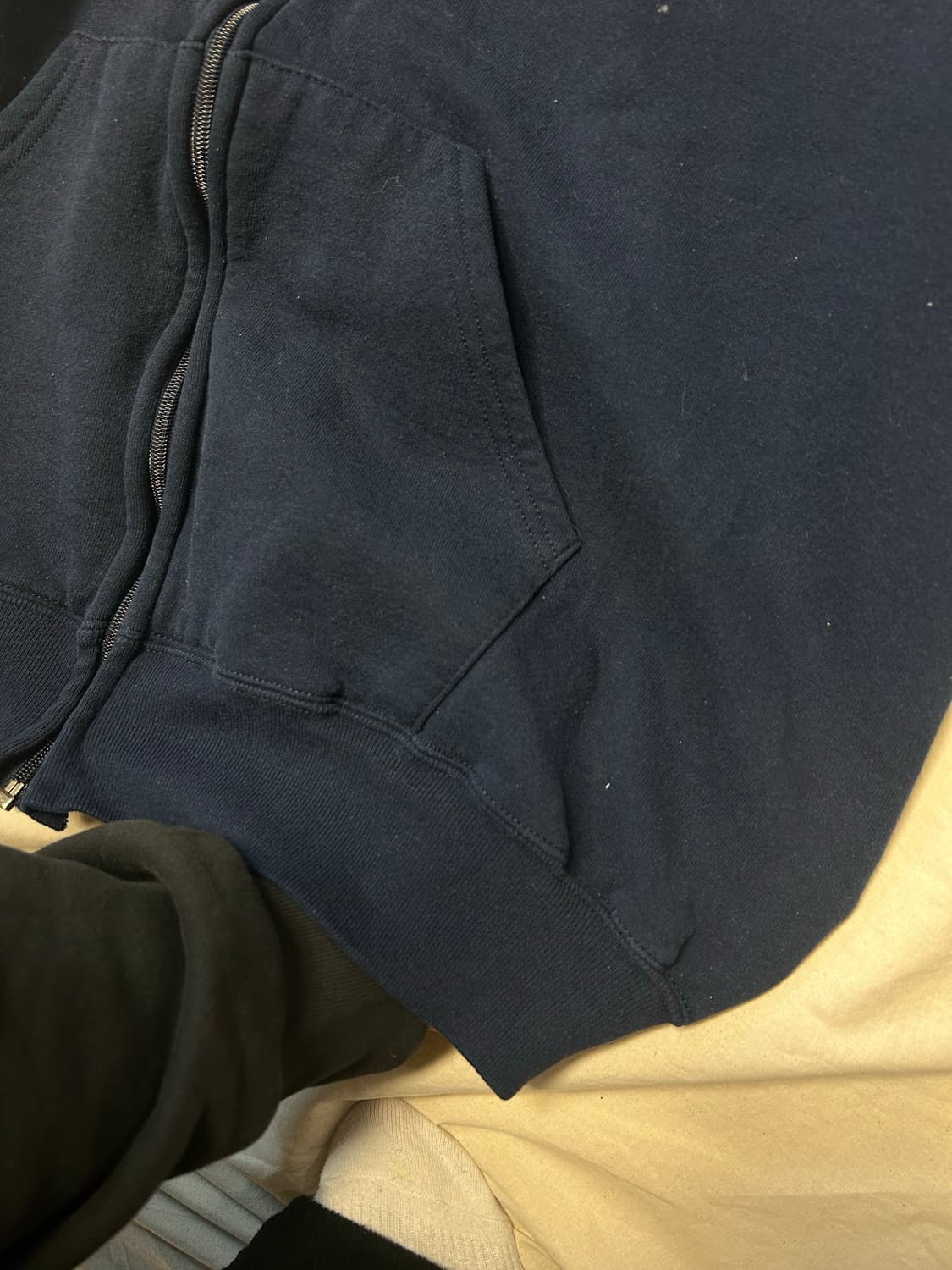 러셀 네이비 후드집업 판매 상품이미지3