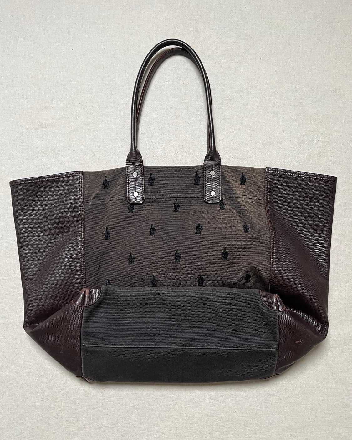 언더커버 13ss heaven 미들핑거 토트백 undercover 상품이미지2