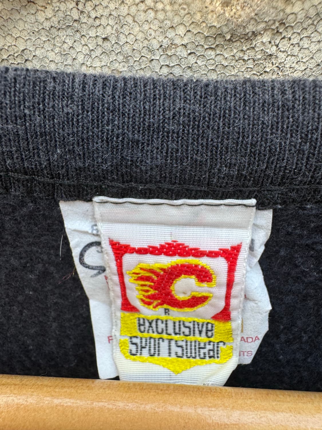 90s 익스클루시브 스포츠웨어 플레임 스웻 셔츠 맨투맨 m 상품이미지4