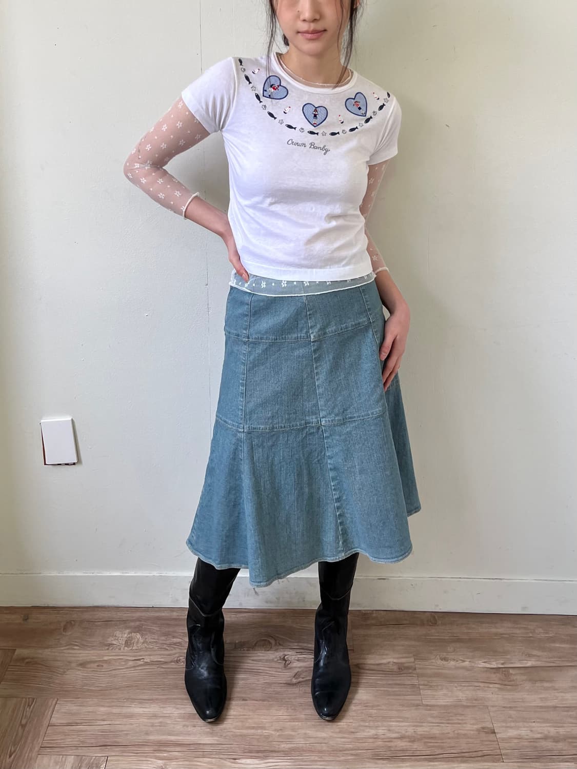 CROWN BANBY 라운드 탑 상품이미지7