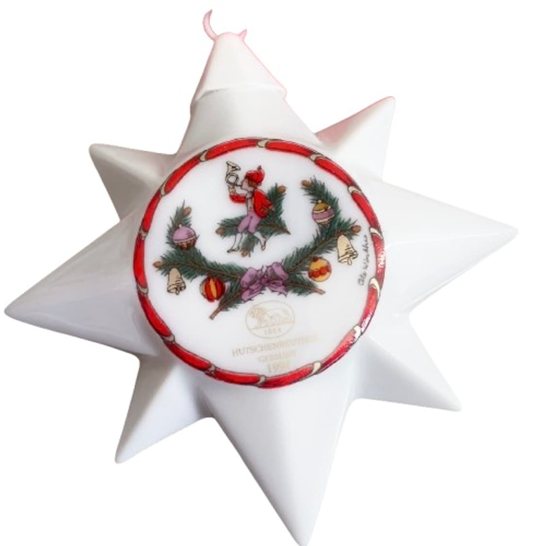 미사용 빈티지 후첸로이터 크리스마스 도자기 별장식 상품이미지3