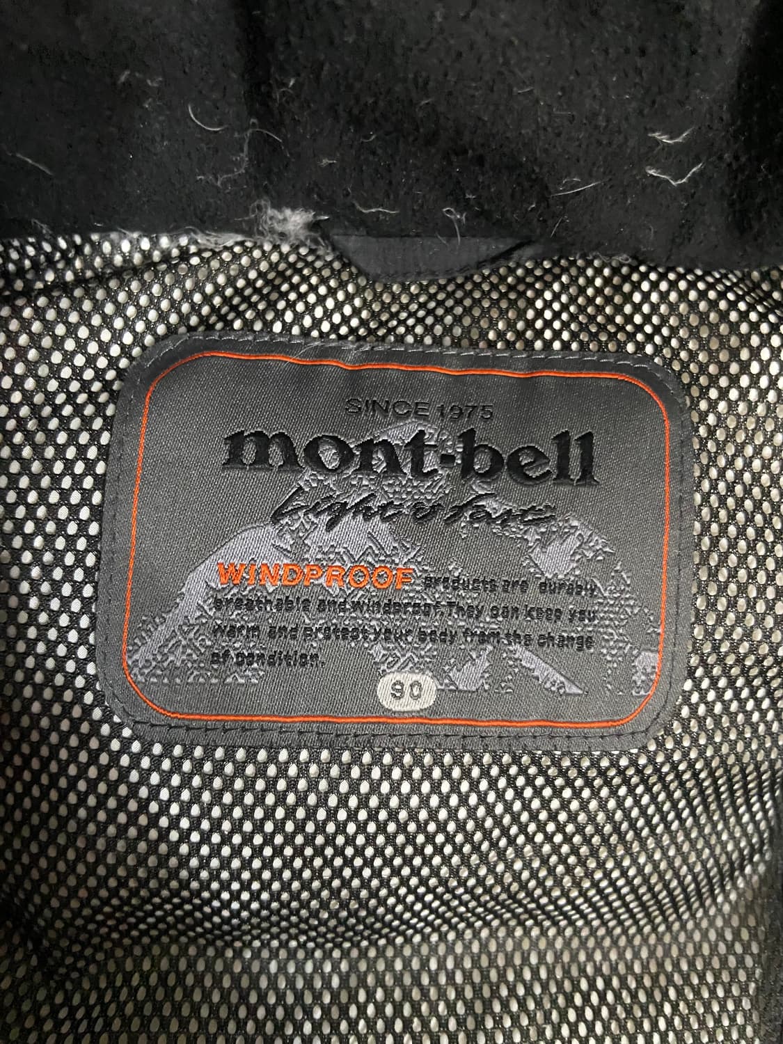 몽벨 제로포인트 패딩 90 상품이미지3