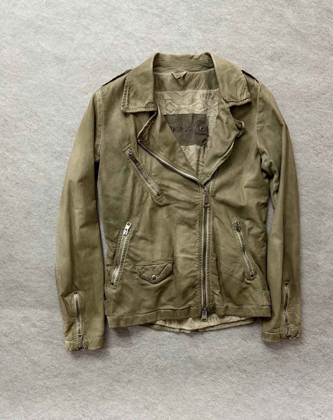 조르지오 브라토 램스킨 라이더 자켓 상품이미지1