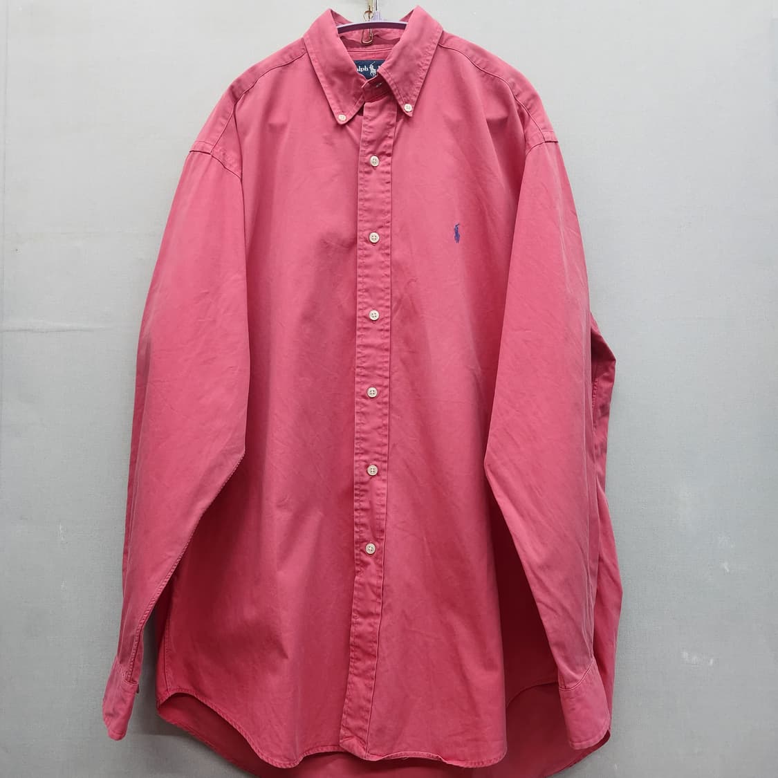 폴로랄프로렌 로고 브레이크 오버핏 셔츠 M(2XL) 상품이미지1