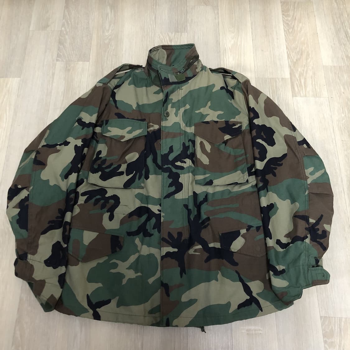 (M-R) 미군 US ARMY 우드랜드 필드자켓 M-65 야상 상품이미지1