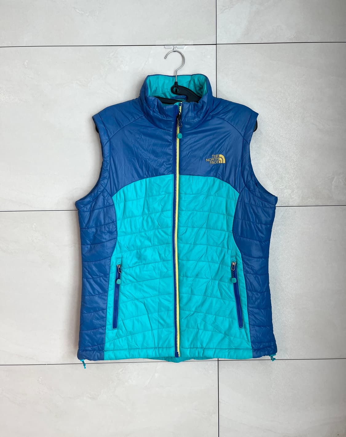 노스페이스 경량 퀼팅 패딩 조끼 블루 (95) 상품이미지1