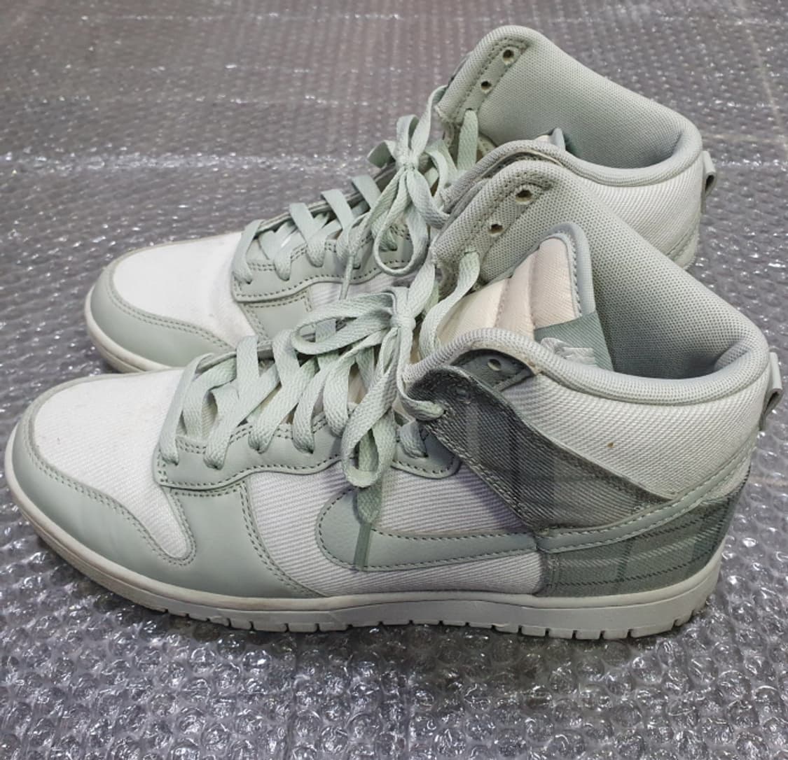 나이키 덩크 하이 레트로 SE 화이트 실버/DV0826-100(270) 상품이미지1