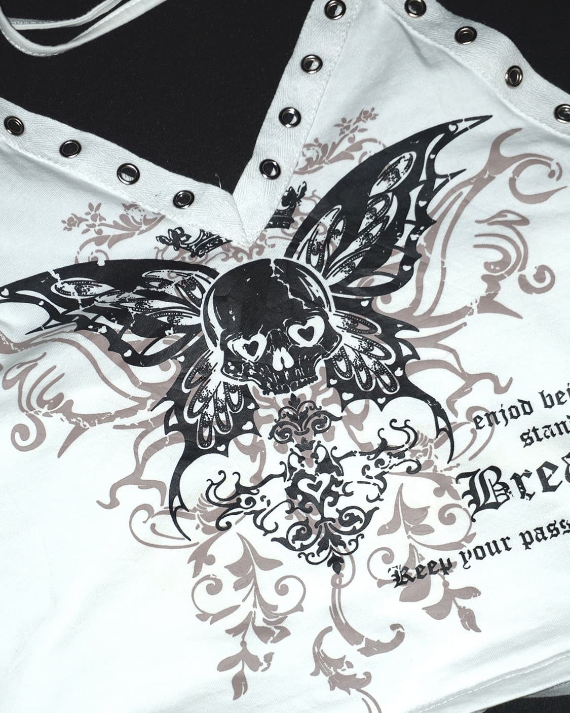 punk skull graphic top  상품이미지8
