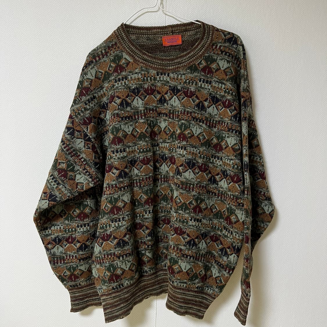 미쏘니 울 니트 스웨터 L 상품이미지1