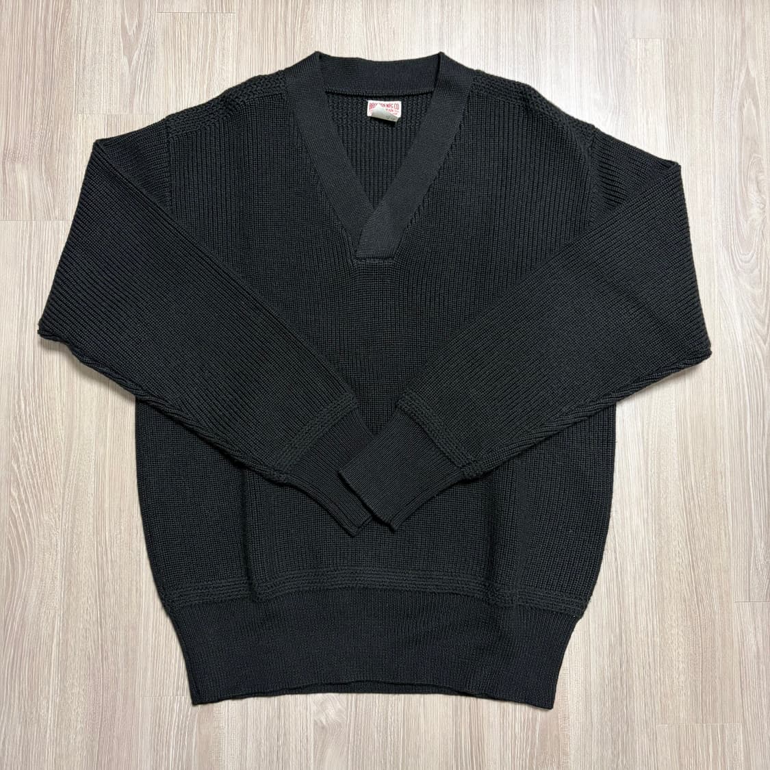 브론슨 USAAF Type A-1 V-neck Mechanics 스웨터 상품이미지1