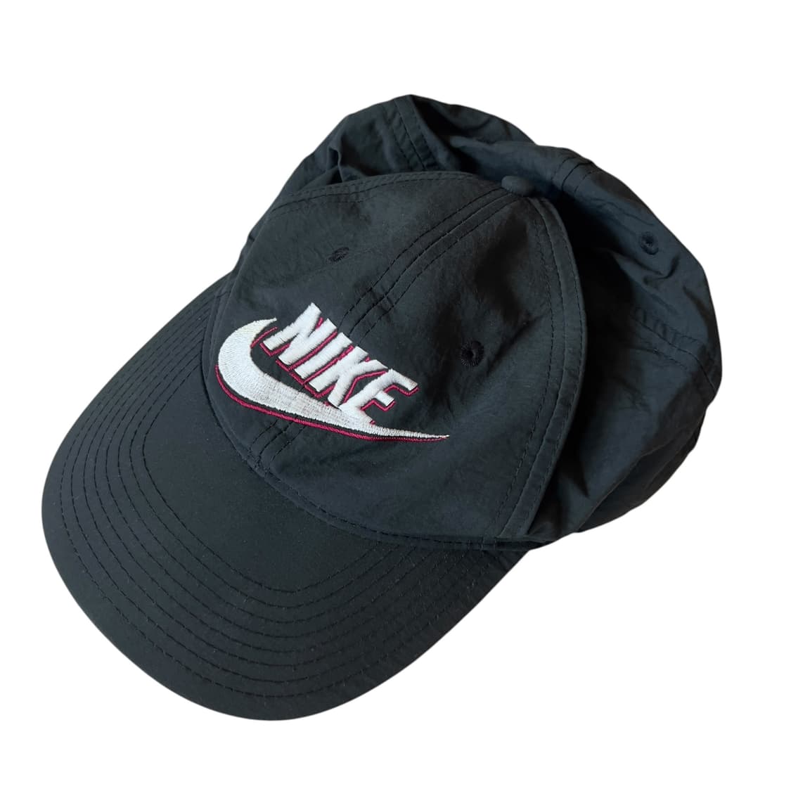 빈티지 90s Nike 빅로고 나일론 캡 상품이미지1