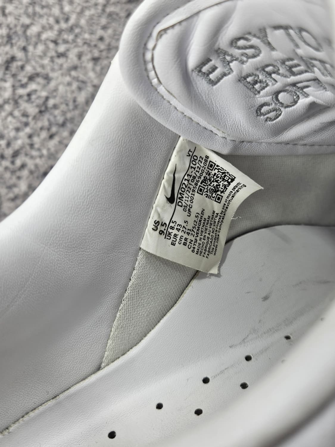 나이키 에어 포스 1'07 로우 스니커즈 ( 275mm ) / 11692 상품이미지10