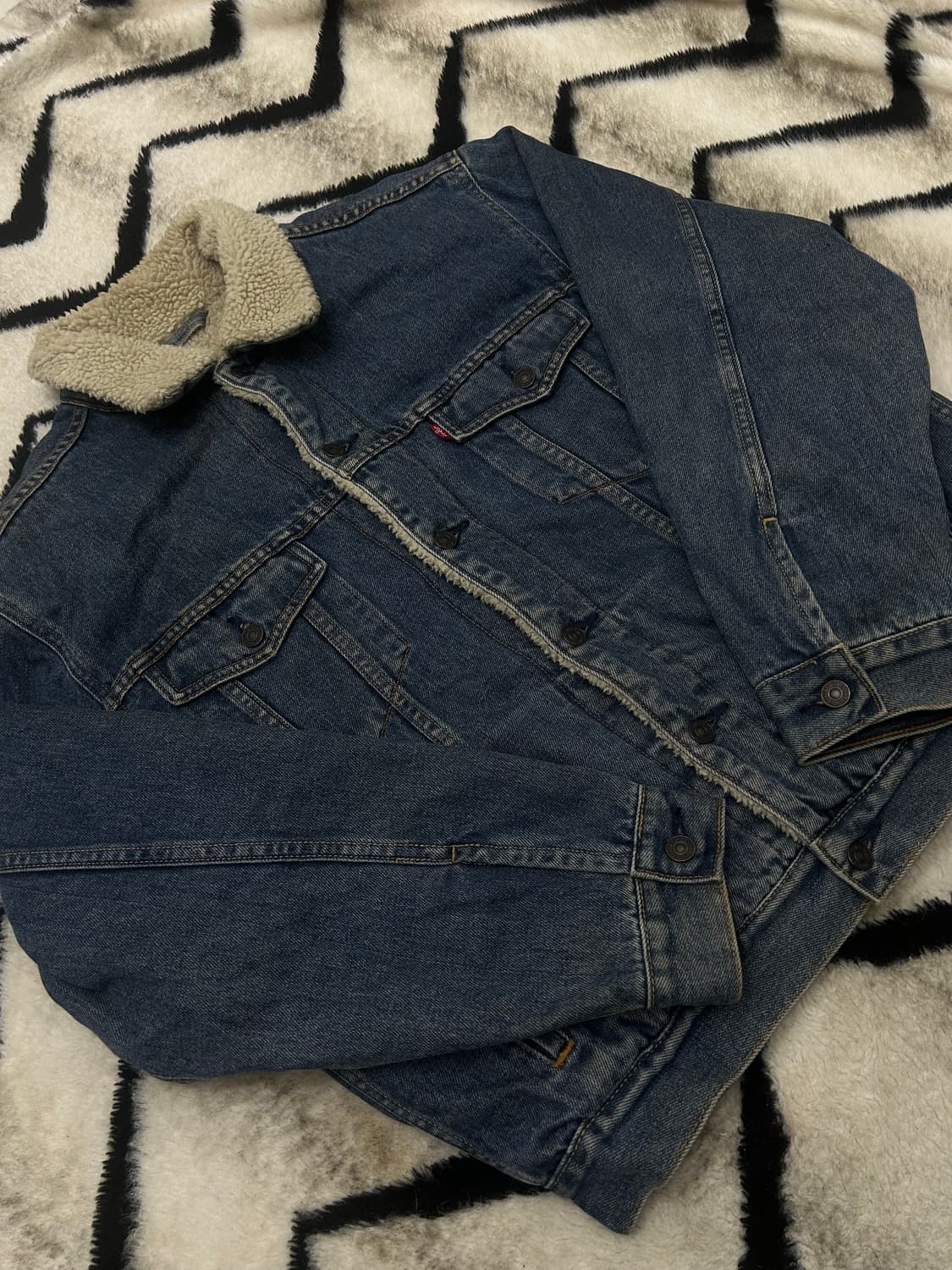 [L]리바이스 데님 쉐르파 트러커 자켓 상품이미지2