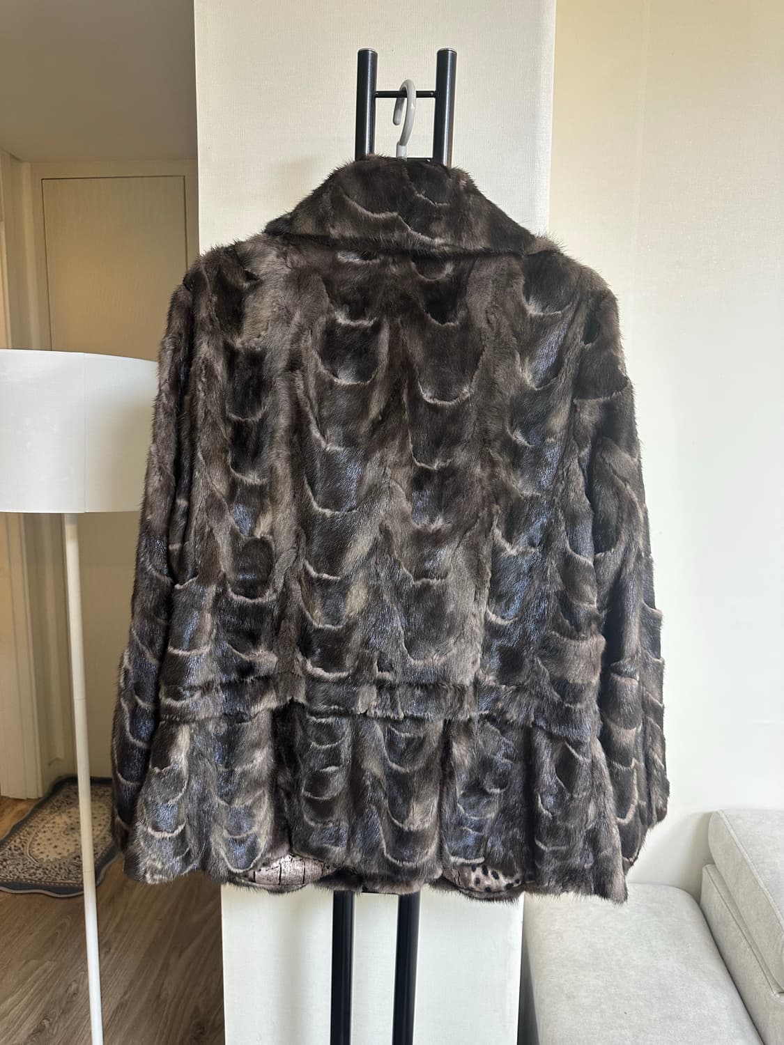 CROCODILE 크로커다일 여성 밍크 코트-95사이즈 상품이미지6