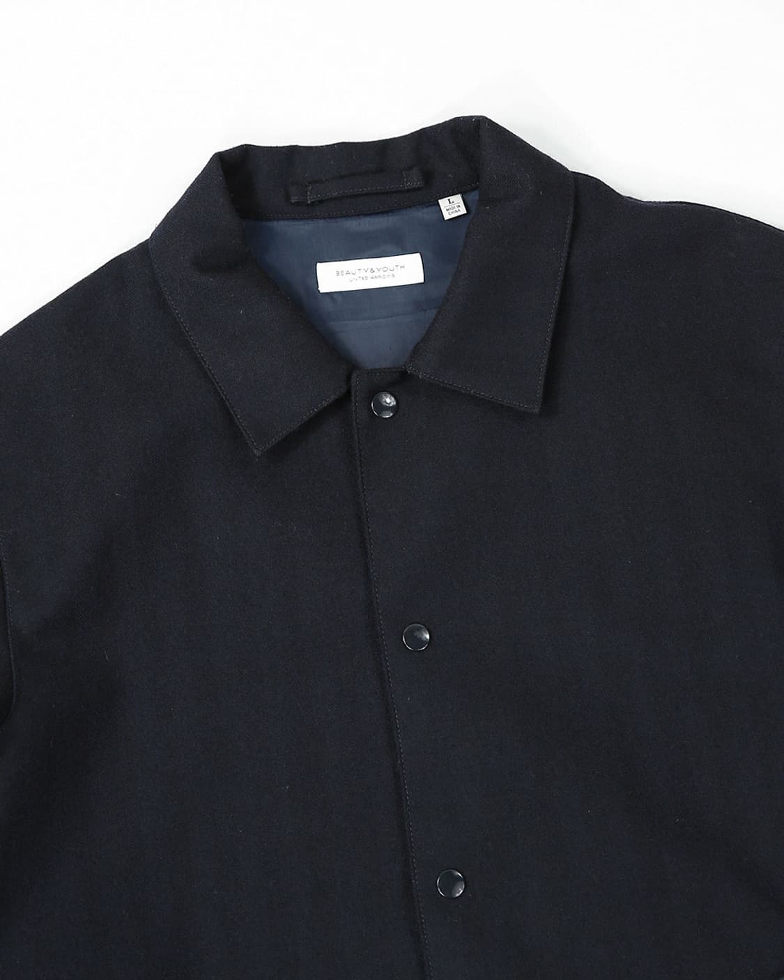 BEAUTY&YOUTH United Arrows Wool Coach 상품이미지3