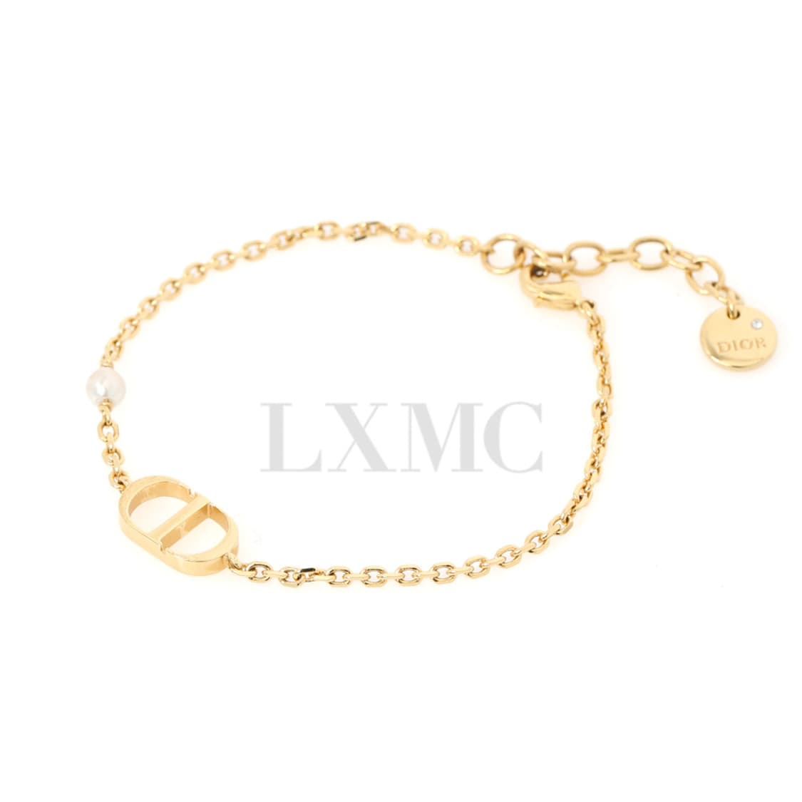 디올 쁘띠 팔찌 Petit CD 골드 체인 진주 브레이슬릿 B1310PT 상품이미지2