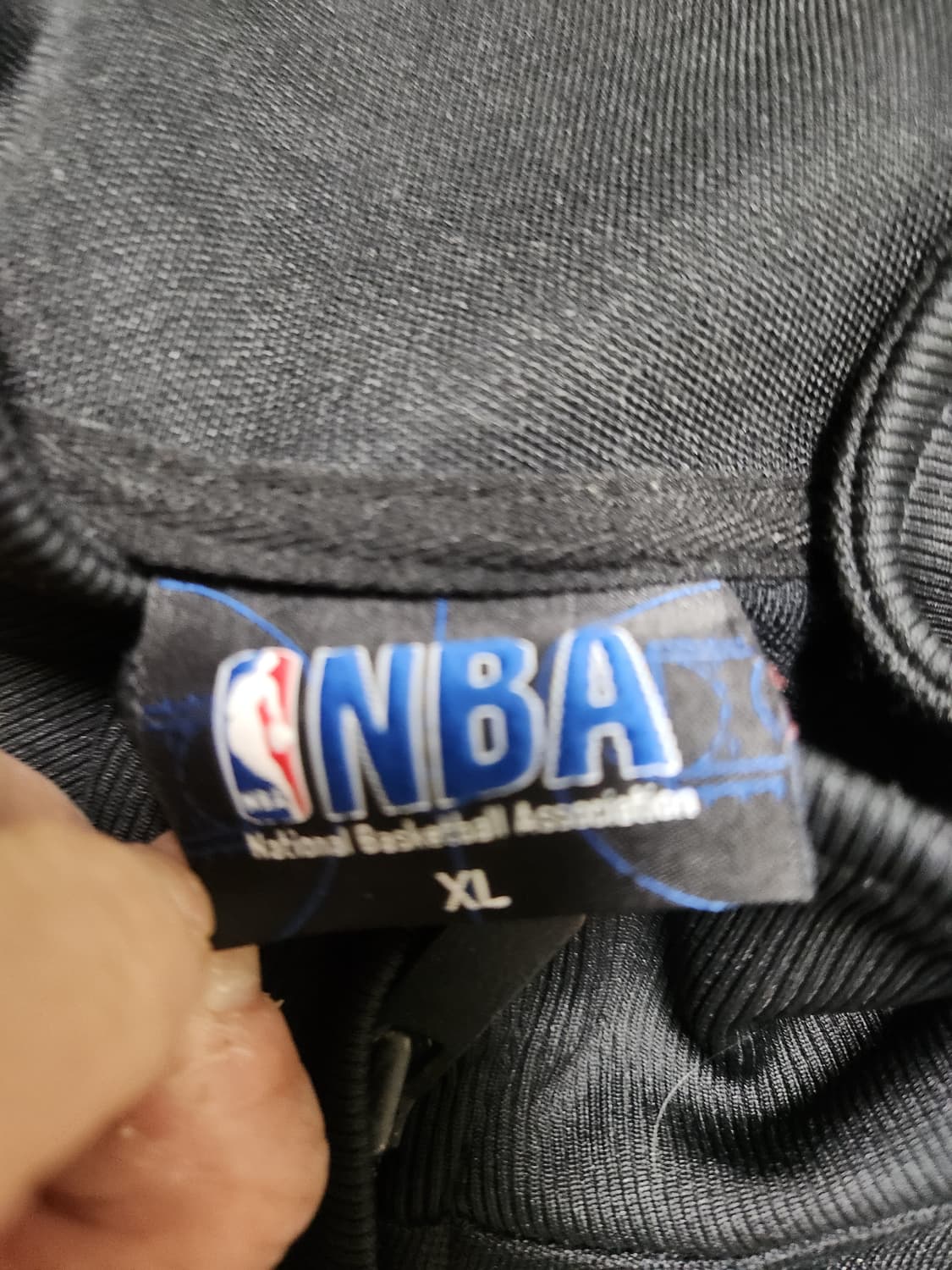 NBA 브루클린네츠 블랙 트랙탑 져지 XL 상품이미지3