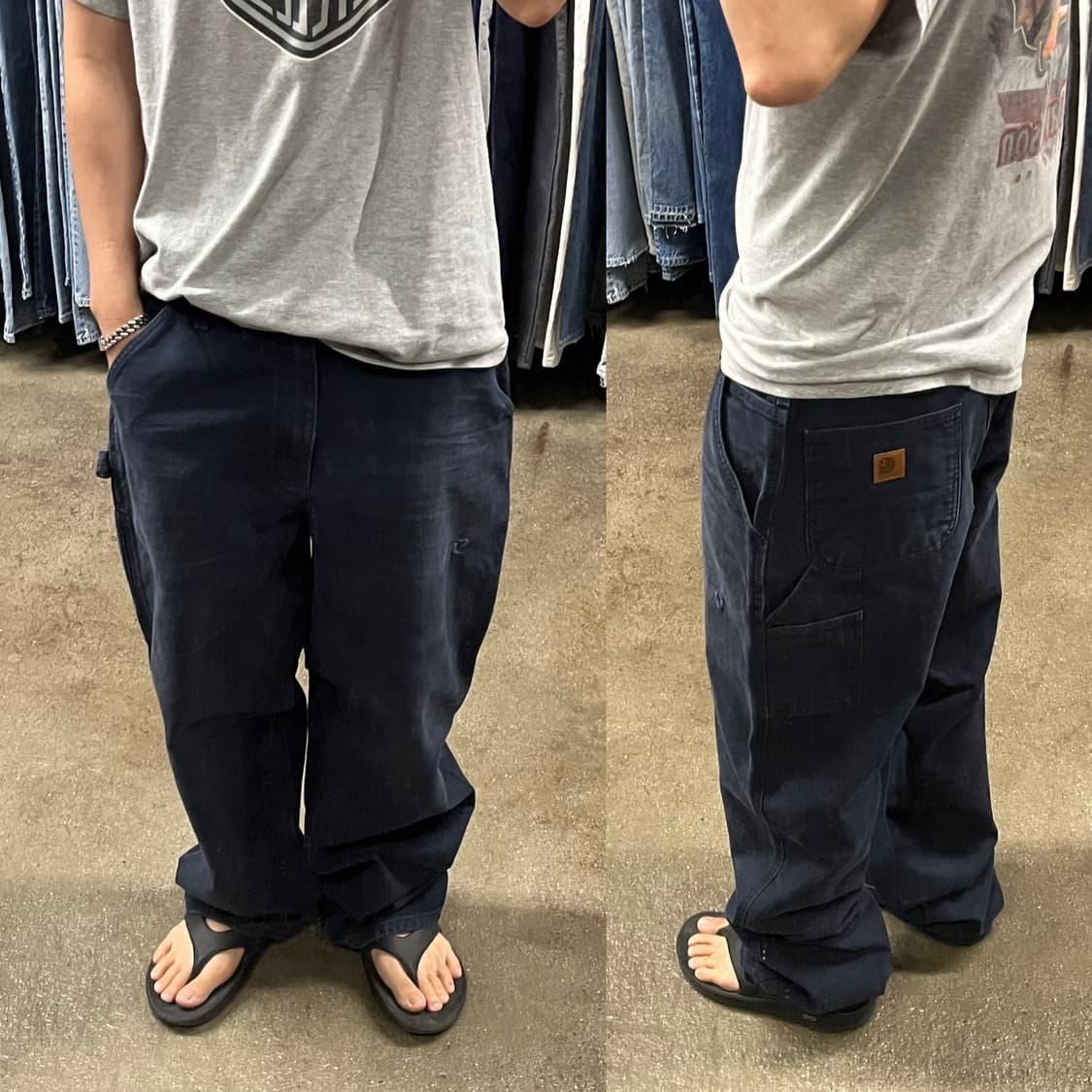 Carhartt 카펜터 워크 팬츠 (35“) 상품이미지7