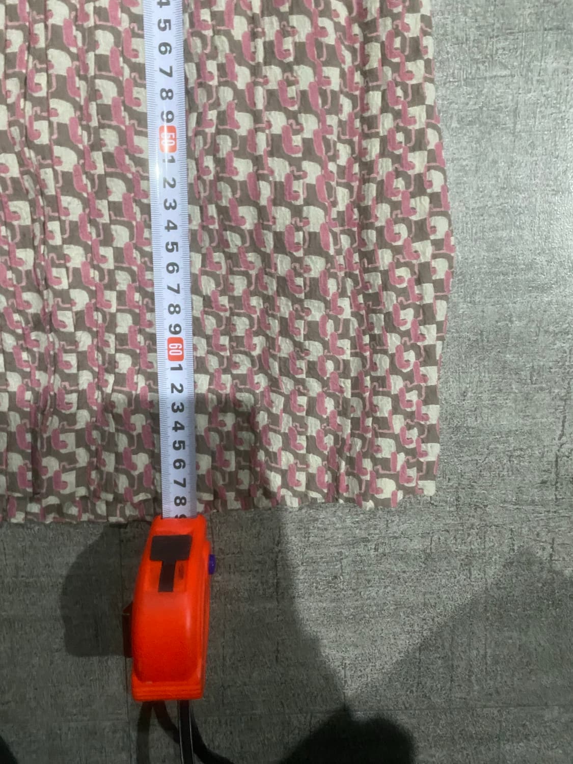 일본빈티지 하구미모리걸 할메카지 아오이유우 플라워 플리츠미디스커트 상품이미지4