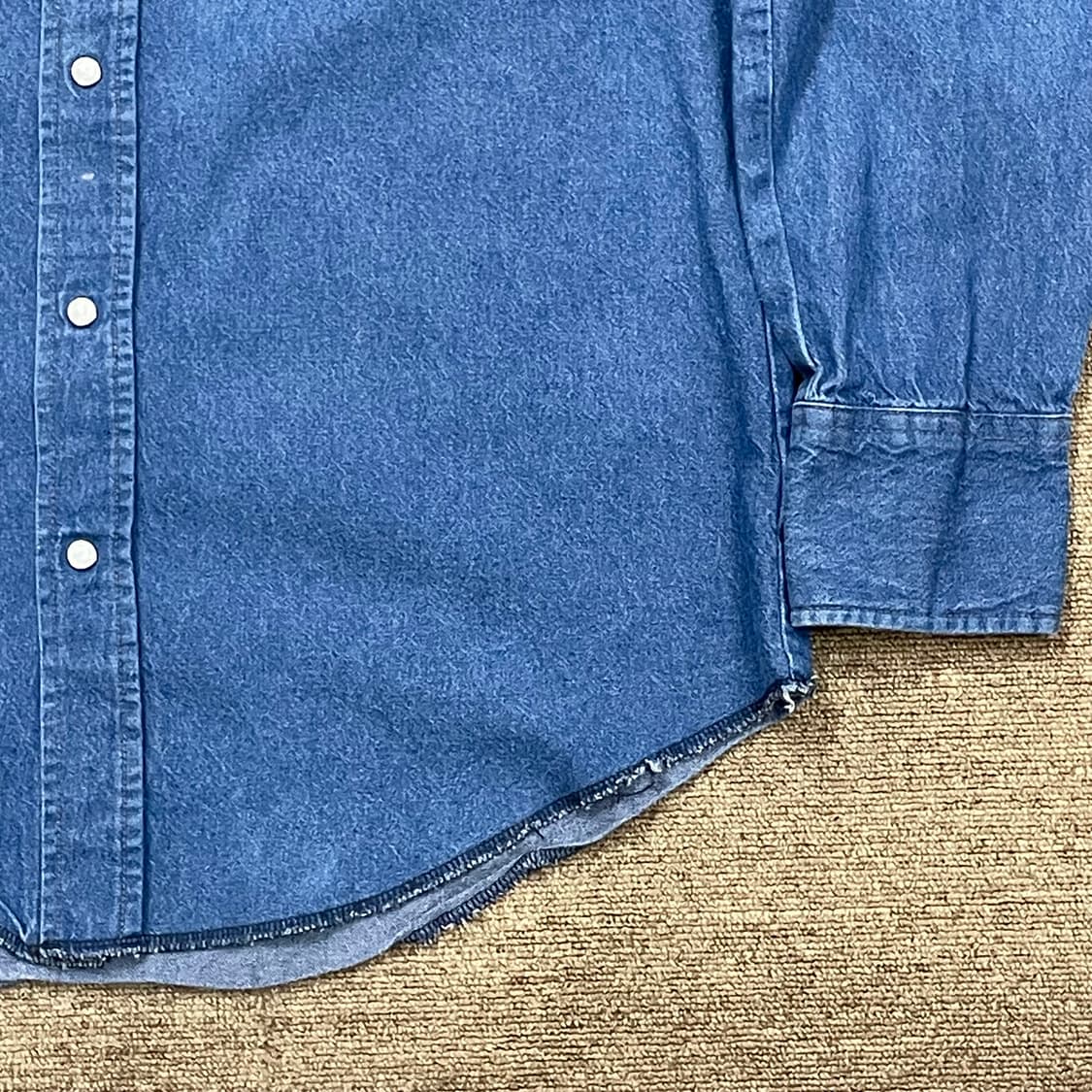 (L) Wrangler 랭글러 웨스턴 데님 셔츠 상품이미지3