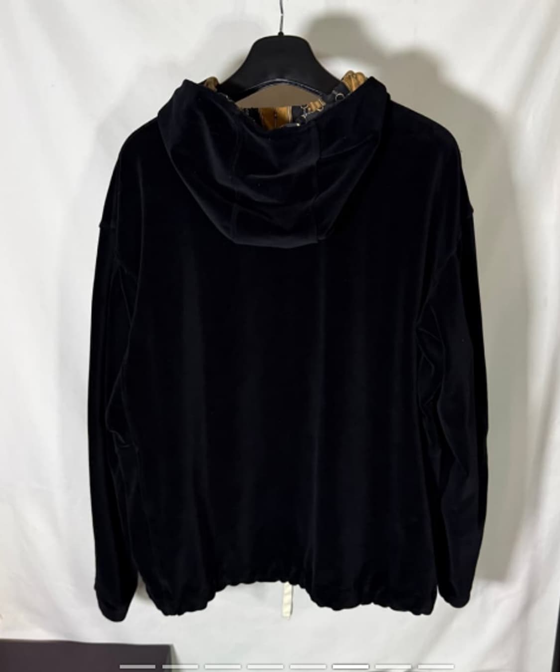 [정품] 구찌 벨벳 GG 로고 클래식 아노락 자켓 L 상품이미지2