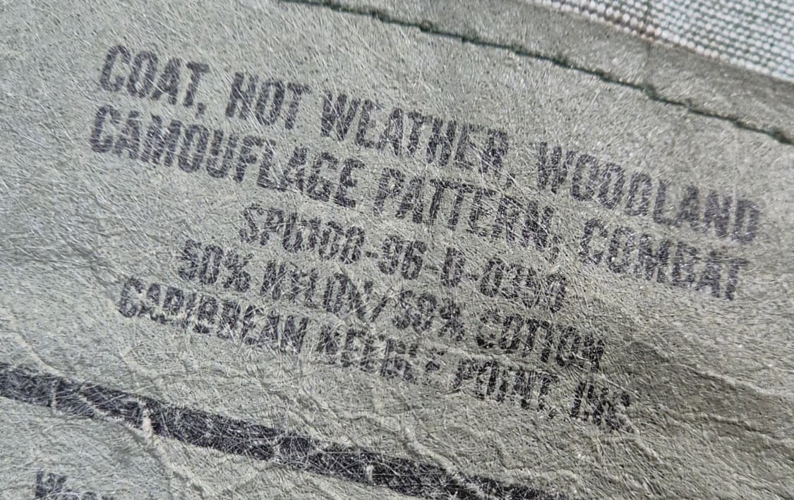 90s 미군 우드랜드 야상- (60) 상품이미지7