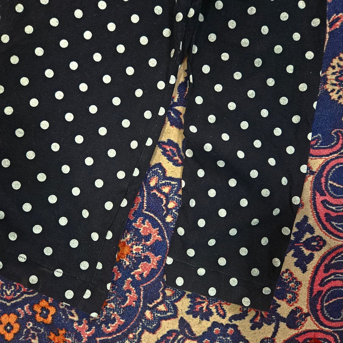 꼼데가르송 AZ-T166 레드와펜 도트 롱슬리브 티셔츠 XL 상품이미지3