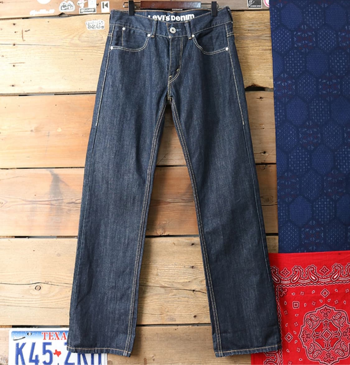 LEVIS 리바이스 523 진청 스트레이트 핏 데님 팬츠 30 상품이미지2