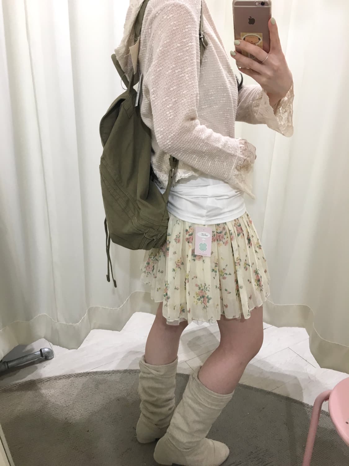 Lace Hood Crochet Cardigan 상품이미지6