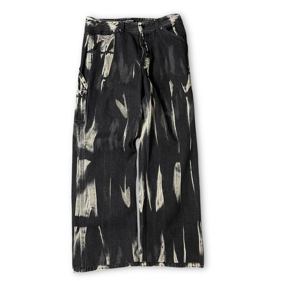 (32) 플레이버리즘 타이다이 카펜터 데님 팬츠 L 상품이미지1